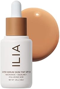 Тональная сыворотка ILIA Super Serum Skin Tint SPF 40, веганская, нежирная, увлажняющая и защищающая от синего света и загрязнений, 30 мл Ilia