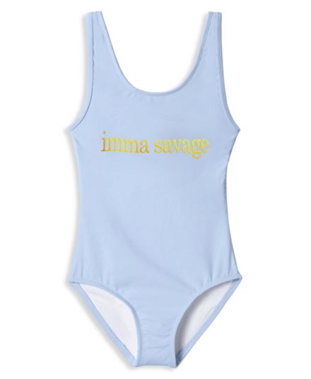 Little Girl's Imma Savage One Piece Swimsuit Stella Cove