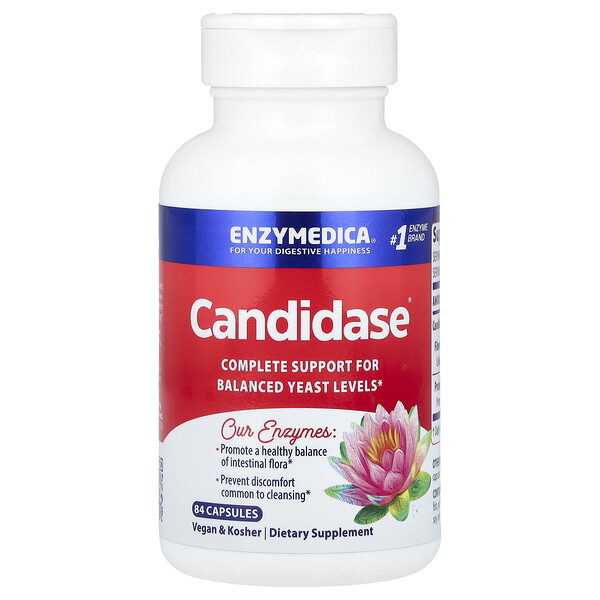 Кандидаза, 84 капсулы Enzymedica