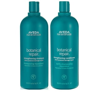 Aveda Botanical Repair Strengthening Shampoo and Conditioner Set for Damaged Hair 33.8 oz Each Aveda