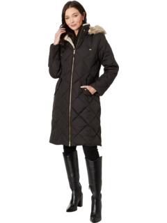 Женская Куртка LAUREN Ralph Lauren Diamond Puffer Detachable Hoodie LAUREN Ralph Lauren