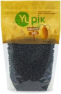 Yupik Organic Black Turtle Beans, 2.2 Lb, Non-GMO, Vegan, Gluten-Free (Pack of 2) Yupik