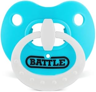 Капа для футбола Battle Binky Oxygen - Без кипячения, подходит для брекетов, максимальная воздухопроницаемость Battle