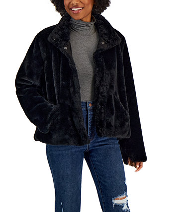Двустороннее пальто из искусственного меха для подростков, созданное для Macy's Maralyn & Me