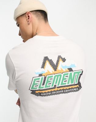 Белая футболка с логотипом Element Element