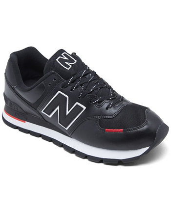 new balance 574 rugged black