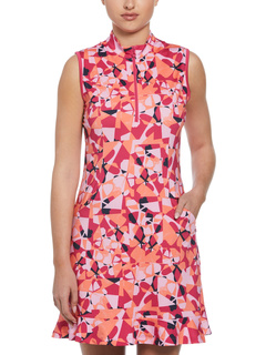 Платье с геометрическим цветочным принтом Callaway