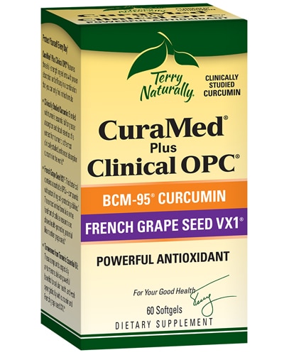 CuraMed + OPC -- 60 Softgels (Мягкие капсулы) Terry Naturally