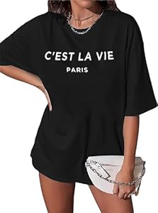 Oversized T Shirts for Women Short Sleeve Summer Loose Vintage Graphic Tees Vblane