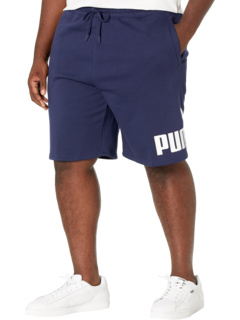 Флисовые шорты 10 дюймов Big & Tall с большим логотипом PUMA