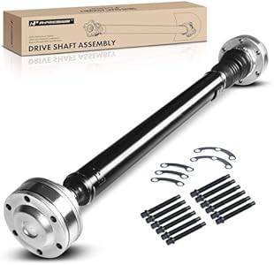 A-Premium 34.625" Front Complete Drive Shaft Prop Shaft Driveshaft Assembly Compatible with Ford F-150 F150 2004-2008, Expedition 2003-2006, 4WD, 4.2L 4.6L 5.4L, Replace# 2L1Z4A376AA 5L3Z4A376A 938076 A-Premium