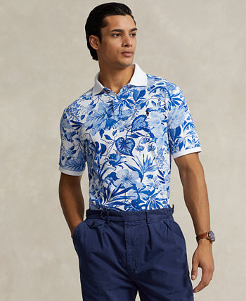 Мужская футболка-поло Polo Ralph Lauren с цветочным принтом Polo Ralph Lauren
