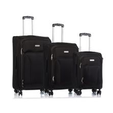Набор чемоданов-спиннеров Champs Travellers Collection из 3 предметов CHAMPS