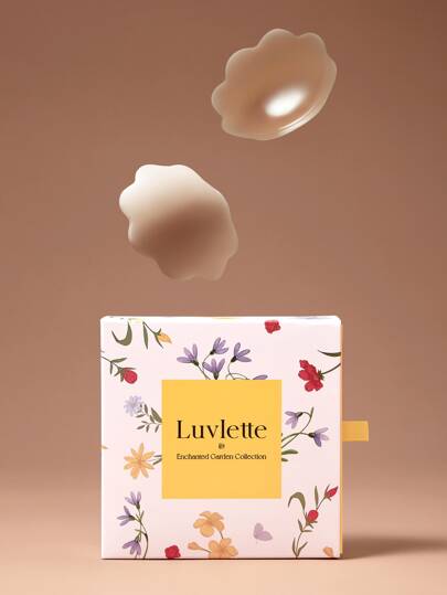 Luvlette Многоразовые самоклеящиеся силиконовые накладки на соски Luvlette