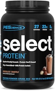 PEScience Select Low Carb Protein Powder (Порошок), Gourmet Vanilla, 27 Serving (Порция), Keto Friendly and Gluten Free PEScience