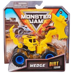 Monster Jam Dirt Squad Wedge Diecast Car (Yellow) Spin Master Games