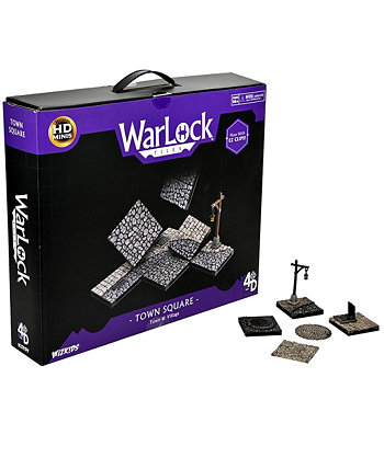 WarLock Tiles Town Village Town Square Tile Street Building Set Tabletop RPG Accessories WizKids Games