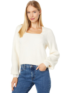 Melwood Square-Neck Pullover Sweater in Coziest Yarn Madewell