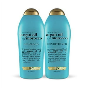 OGX Renewing + Argan Oil of Morocco Shampoo & Conditioner, 25.4 Ounce (Set of 2) OGX