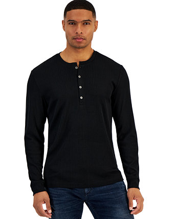 Легкая мужская рубашка на пуговицах в рубчик INC International Concepts, созданная для Macy's I.N.C. International Concepts