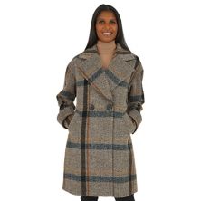 Женское длинное двубортное пальто из букле Fleet Street Fleet Street