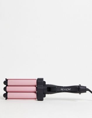 REVLON 3 Barrel Jumbo Hair Waver — Розовый Revlon
