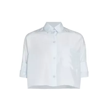Укороченная шелковая рубашка Next Ex TWP