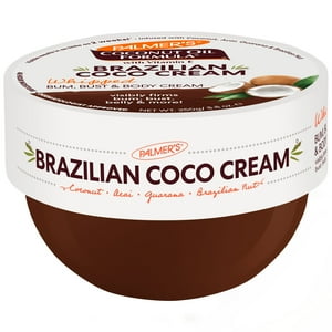 Palmer's Coconut Oil Formula Crema de Coco Brasileña para Reafirmar el Cuerpo, el Busto y el Trasero 8.8 OZ Palmer's