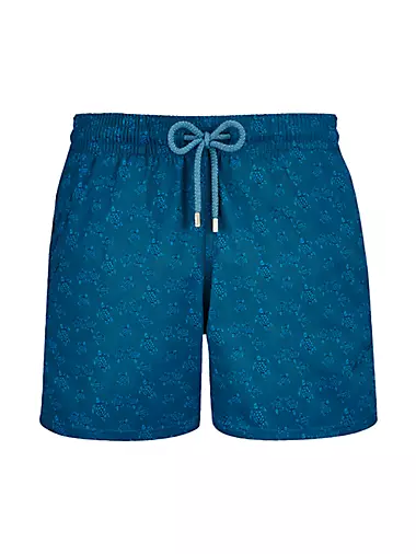 Turtle Jacquard Swim Shorts Vilebrequin