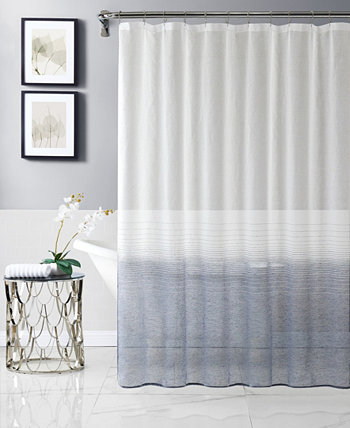 Linea Ombre Striped Shower Curtain, 72" x 70" Dainty Home