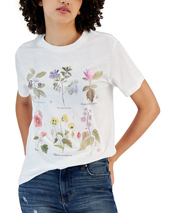 Детская футболка с круглым вырезом и короткими рукавами с цветочным рисунком Grayson Threads, The Label