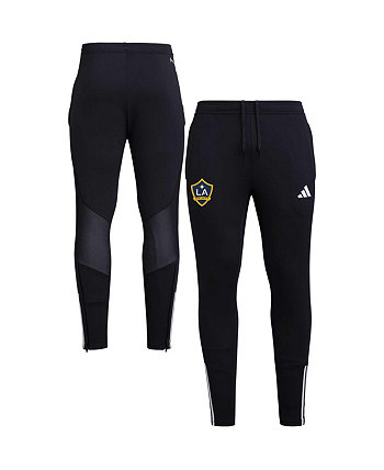 Мужские черные тренировочные брюки LA Galaxy 2023 On-Field Team Crest AEROREADY Adidas
