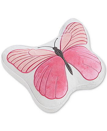 Фигурная декоративная подушка-бабочка, 11 x 13 дюймов, создана для Macy's Charter Club Kids