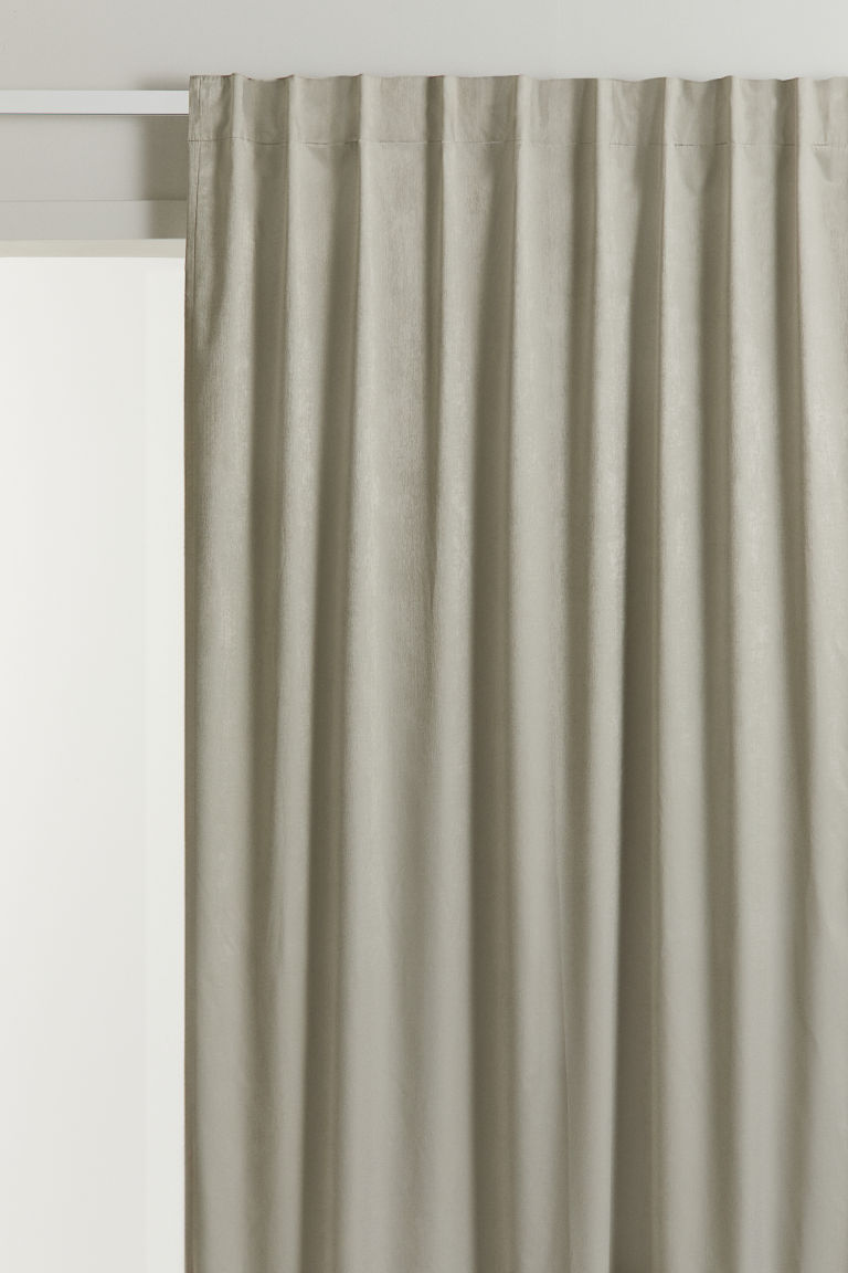 Single-pack Wide Blackout Curtain Panel H&M