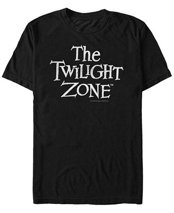 CBS Мужская футболка с короткими рукавами и логотипом Twilight Zone
