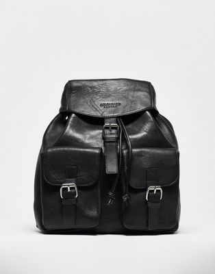 Черный рюкзак с несколькими карманами Bolongaro Trevor BOLONGARO TREVOR