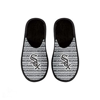 Детские тапочки FOCO Chicago White Sox Scuff Wordmark Unbranded