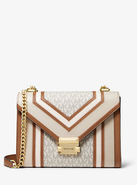 Michael kors whitney large logo sale