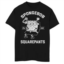 Boys 8-20 Husky Nickelodeon SpongeBob SquarePants Est. 1999 Excited Graphic Tee Nickelodeon
