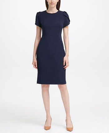 Платье-футляр с рукавами тюльпан Calvin Klein