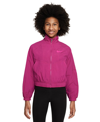 Спортивная одежда для девочек тканая куртка Nike