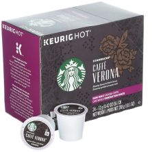 Кофе Starbucks Cafe Verona, капсулы Keurig® K-Cup®, темная обжарка, 24 шт. Starbucks