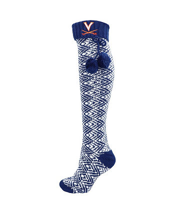 Женские носки до бедра с геометрическим рисунком Virginia Cavaliers ZooZatz