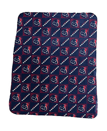 Флисовое одеяло Houston Texans размером 60 x 50 дюймов с повторяющимся узором Logo Brand