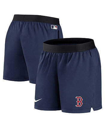 Женские темно-синие шорты для командных выступлений Boston Red Sox Authentic Collection Nike