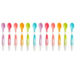 Munchkin® Soft Tip™ Infant Spoons, Multi-Color, 12 Pack, Unisex Munchkin