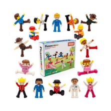 16 Piece Magnetic Character Action Figures Set PicassoTiles