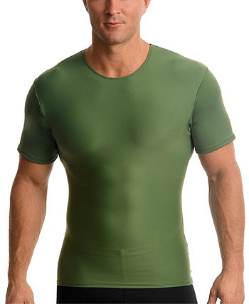 Men's Compression Activewear Short Sleeve Crewneck T-shirt Instaslim
