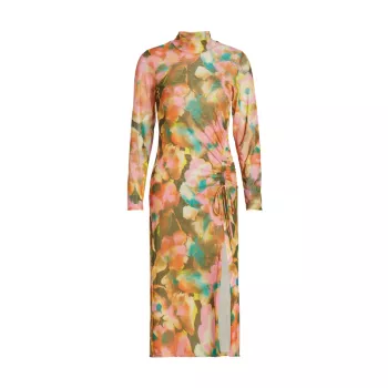 Платье миди Mona с цветочным принтом Rails