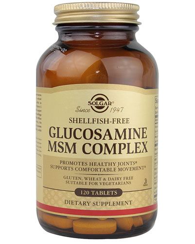 Глюкозамин MSM Комплекс без моллюсков - 120 таблеток - Solgar Solgar